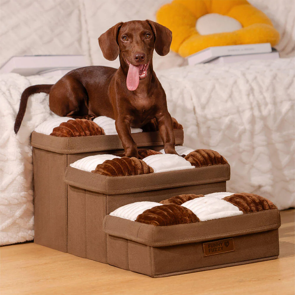 ChessboardPlaidHandcraftedDogStairswithStorage-MultifunctionalandFoldable-_10