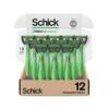 Schick Xtreme 3 Original Sensitive Razor ?? Disposable Razors Men. Head Razor. Razors for Men Sensitive Skin. 12 Count